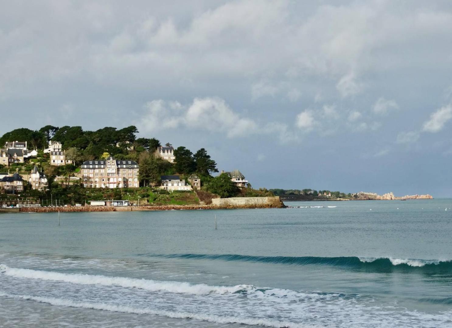 Bel Appartement Neuf Plage De Trestraou A Perros-Guirec - Ref 862 Buitenkant foto